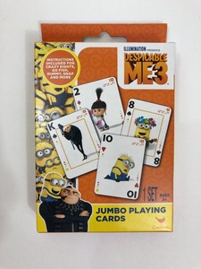 BRAND-NEW-Cardinal-Deck-Despicable-Me-3-Jumbo-Playing-Cards-FREE-SHIPPING
