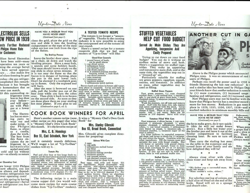 Aktuell mit Philgas Service April 1939 Newsletter Pferde Visiguide Rezepte - Bild 5 von 6