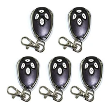 ALEKO Remote Controls 433.92 Mhz 5 Pcs for Sliding Gate Opener AC/AR2000/1400
