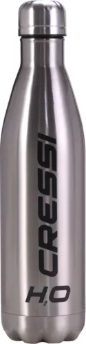 Cressi H2O 25.3oz Stainless Steel Insulated Water Bottle BPA-Free Leakproof