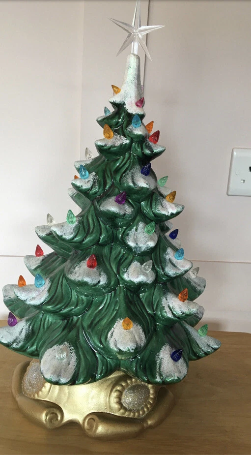 Vintage Mold  Ceramic Christmas Tree (Large) Made to Order - Image 2 of 4