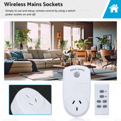 Wireless Power Switch Socket Suitable for Home AU Plug ES9939A-1
