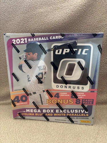 2021 Panini Donruss Optic MLB Baseball Mega Box - Factory Sealed