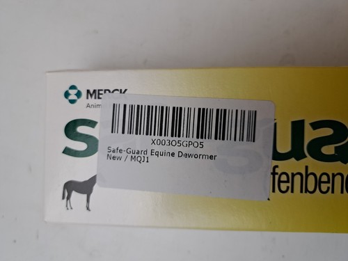 Merck Animal Safe Guard 25 Gram Paste Equine Dewormer, 100mg/g  (2PK) - Picture 6 of 9