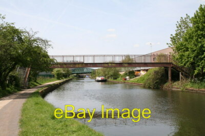 Foto 6x4 Fußgängerbrücke über Paddington Arm Grand Union Canal 2 c2008