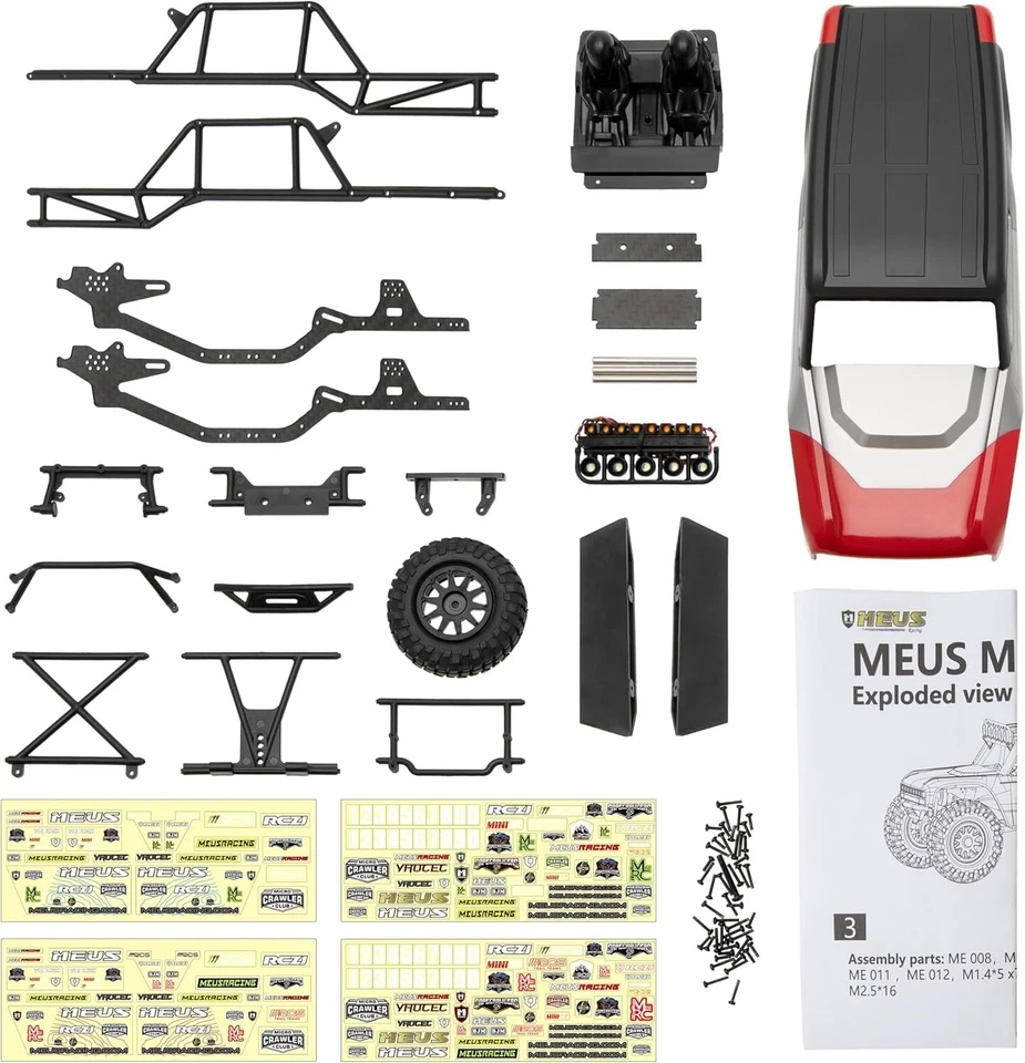 Tailor-Made RC Crawler Body Shell & Frame - Perfect for Axial Bronco JLU B-17 - Image 4 of 4