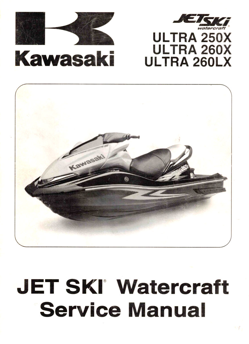 OEM Genuine Kawasaki Dealer/Owners Service/Repair Manual Jet Ski