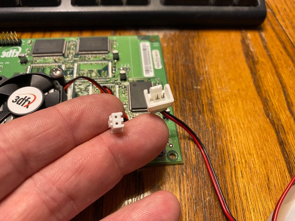 3DFX Voodoo 3 2000 AGP and or PCI GPU Cooling Fan (VIDEO CARD NOT INCLUDED) - Image 3 of 4