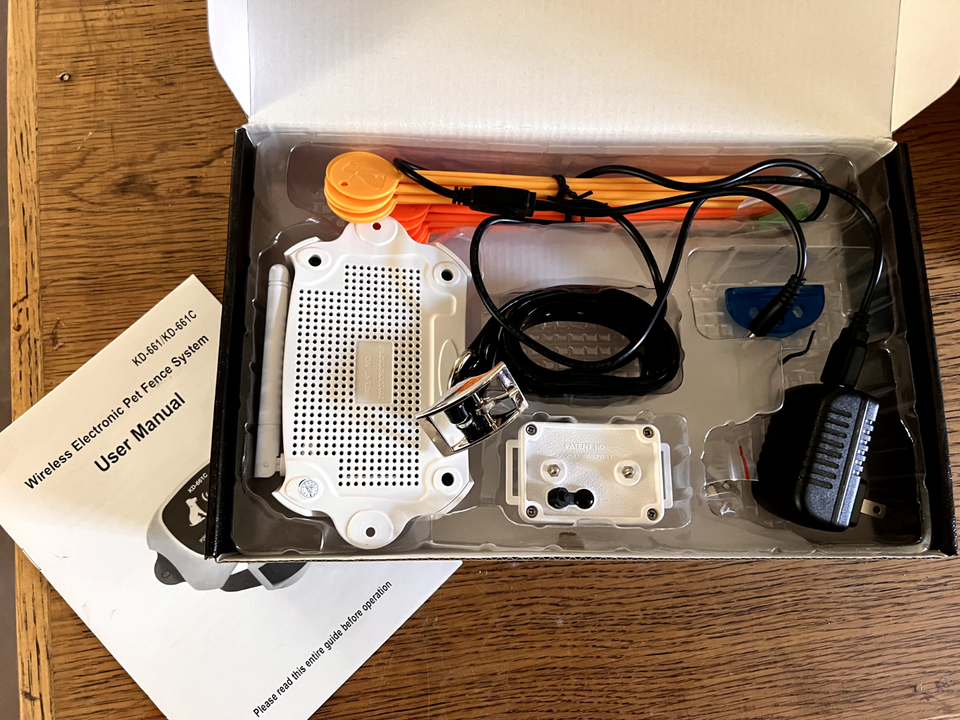 Wireless Electronic Pet Fence System KD661 Waterproof Rechargeable eBay