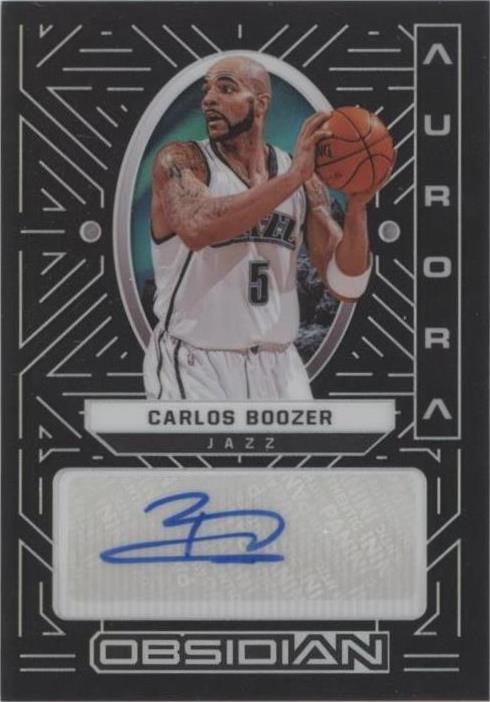 2021-22 Panini Obsidian - Carlos Boozer #AUR-CBZ - 1 of 2