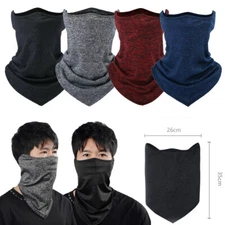 4Pcs Sun Shield Face Mask Cover Windproof Neck Gaiter Reusable Bandana Balaclava