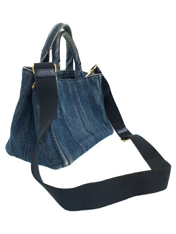 PRADA Mini kanapa denim 2WAY handbag bg12947 | eBay PRADA Mini kanapa denim 2WAY handbag bg12947 | eBay