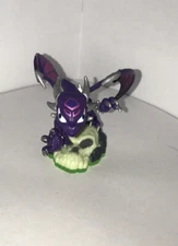 Skylanders Spyros Adventure Cynders Dragon - Purple Punk Sliver White Green