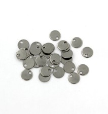 25 Stainless Steel Stamping Tags 7mm - MT625 NEW3