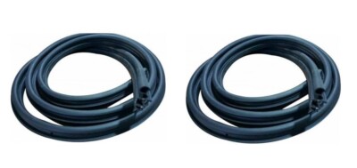 Rubber Front Door Seal Gasket Weatherstrip 2 pcs for Renault Clio Symbol 99-08