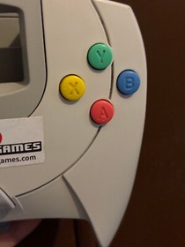 2 pcs dreamcast controller controller display item used
