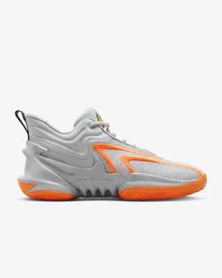 Nike Cosmic Unity 2 Men's Basketball Shoes Wolf Grey Orange 12