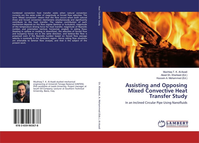 Assisting And Opposing Mixed Convective Heat Transfer Study von Mushtaq ...