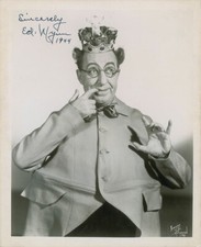 ED WYNN Signed Photograph - Film & TV Actor & Comedian - preprint