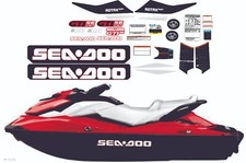 SEADOO GTI 130 SE 2011 Graphics / Decal / Sticker RED