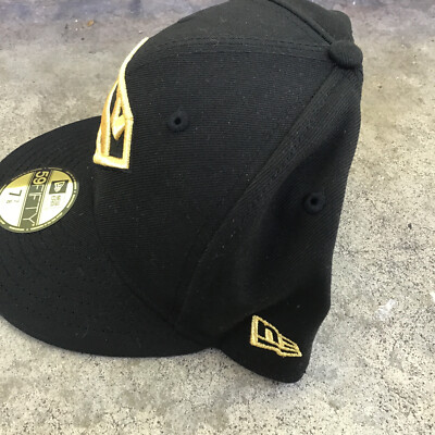 Batman Logo Black & Yellow Panels New Era 59Fifty Fitted Hat Multi-Color