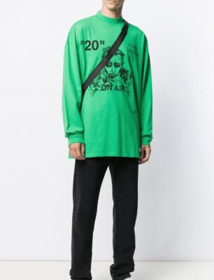 Off-White Public Television long sleeve T-shirt UK