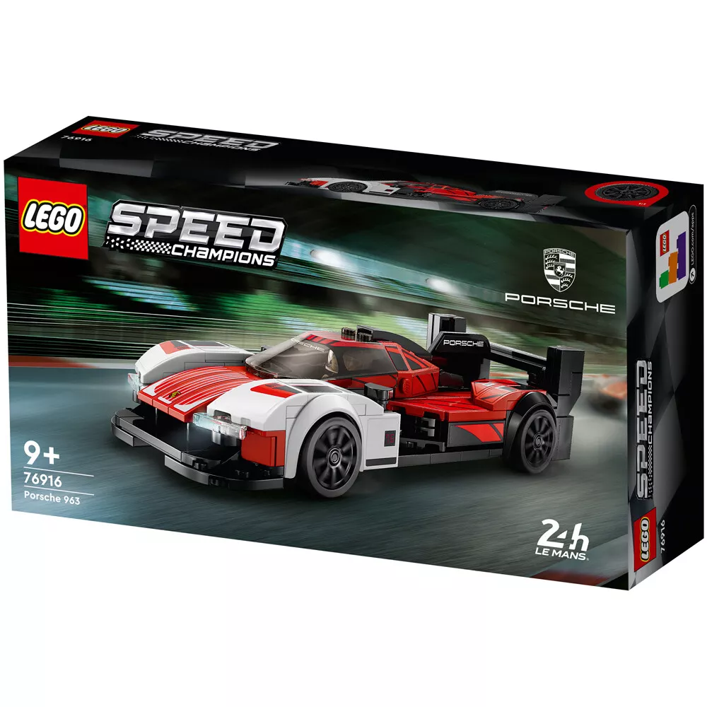 LEGO Speed Champions Porsche 963 24 Hour Le Mans 280 Piece Racing Car Set  76916