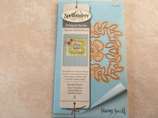Spellbinders D-Lites Die Border Flower 2 Templates S3-266