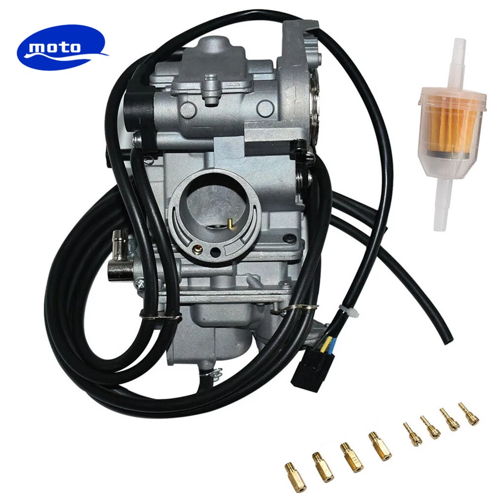 Carburetor For 2007-2009 Honda CRF150 CRF150R RB & Red Air Fuel Mixture Screw - Image 3 of 4