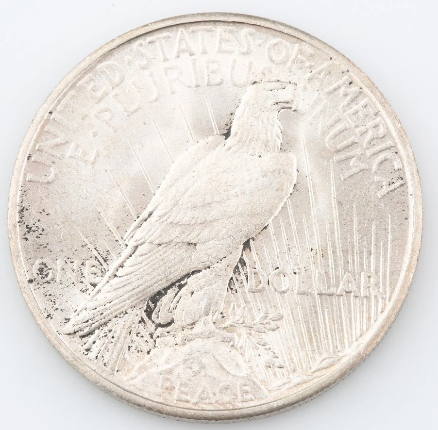 1928-S $1 Peace Dollar, Choice BU, Terrific Eye Appeal, Full Mint Luster - Image 2 of 3