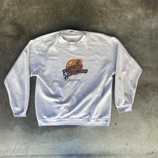 Vintage 90s Planet Hollywood New York City Sweatshirt  Pullover L NYC USA