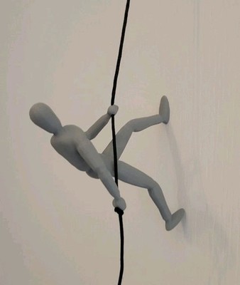 1 Piece Climbing Man Wall Art