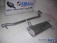 Imasaf Auspuffset für Jeep Wrangler III 2.8 CRD JK 147KW 2010- | Lang, Rohr+Esd