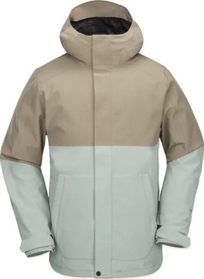 Volcom Brighton Full Zip Men's Ski Snowboard Jacket, Agave, XXL 2XL XX-Large