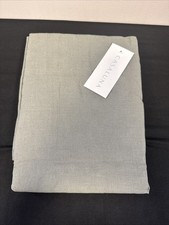 Casaluna Linen Shower Curtain Coastal Gray