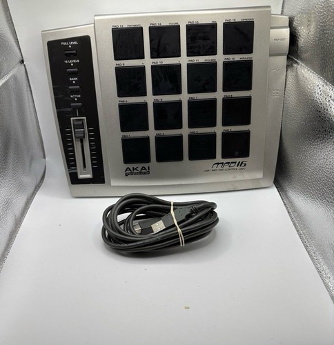 Akai Professional MPD16 USB/MIDI Pad Controller for Windows & Macintosh - Picture 1 of 9