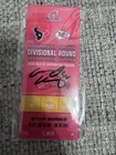 Creed Humphrey Signed Auto Acrylic Commemorative Ticket - KC  Chiefs Metabilia