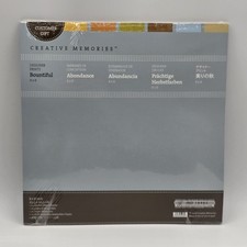 Creative Memories 8x8 Bountiful Designer Prints, 24 pages; NIP Sealed