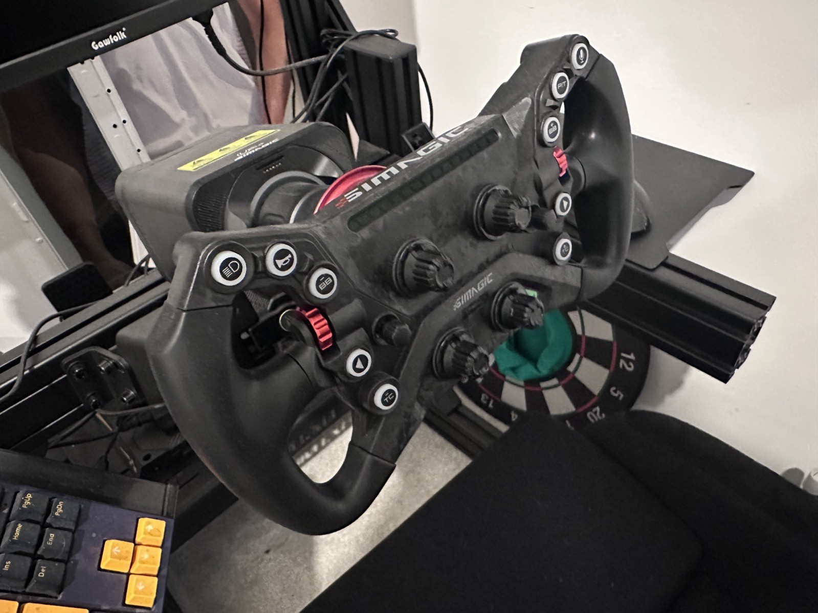 Triple monitor racing sim | eBay UK