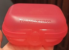 (14b) Tupperware Mini Twin rot Neu