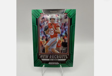 2025 Panini Prizm Draft Picks - Will Howard #8 NEW RECRUITS GREEN (RC) Buckeyes