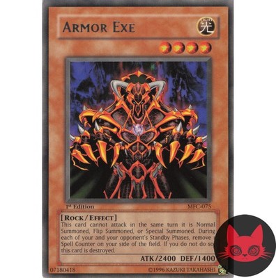 Yugioh Armor Exe MFC-075 Rare 1. Auflage NM