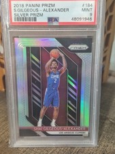 2018-19 Panini Prizm - Shai Gilgeous-Alexander #184 Silver Prizm (RC)