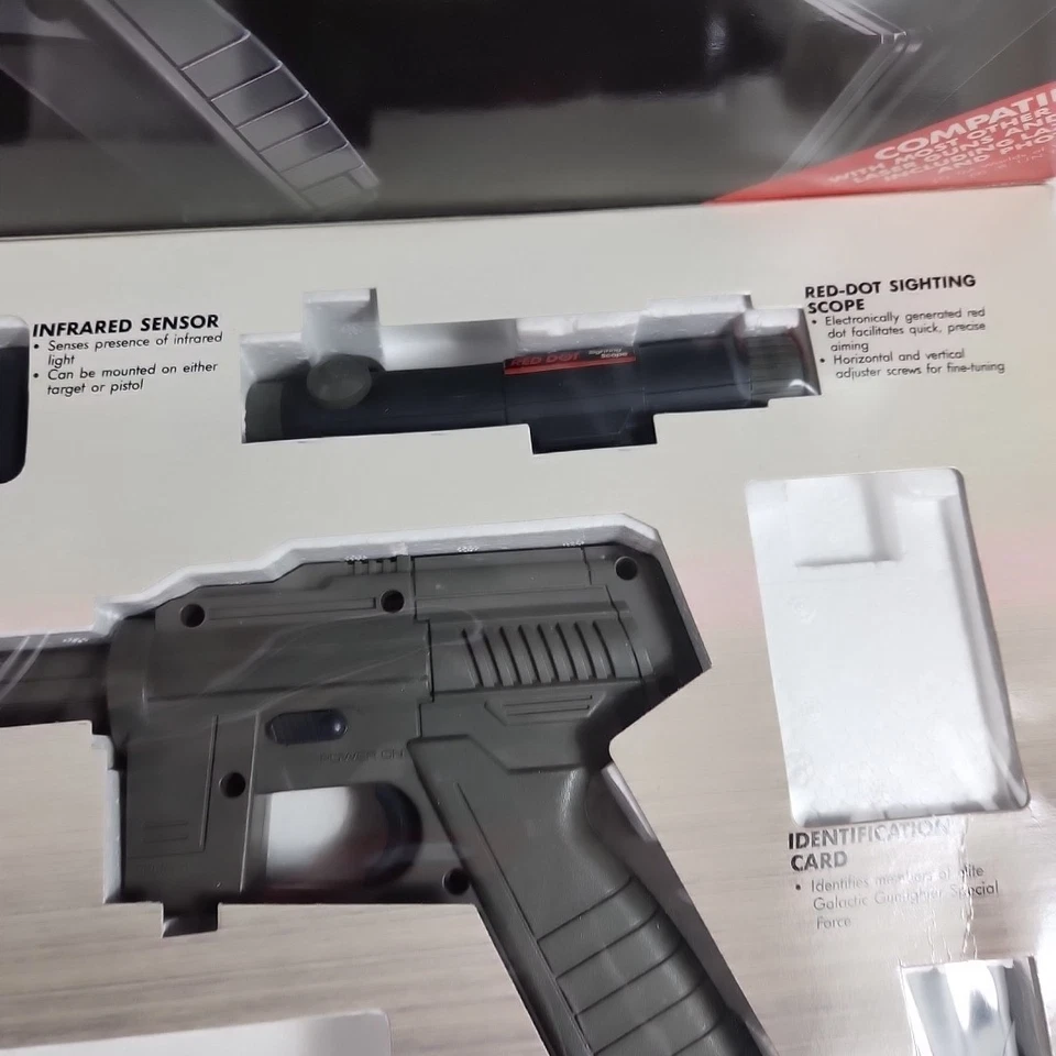 Quick Shot Galactic Gunfighter Deluxe Game Kit QS-2040 Laser Tag 1987 Toys.   E1 - Image 3 of 4