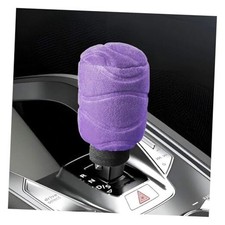 Car Gear Shift Knob Cover, Universal Automotive Gear Lever Handle Purple