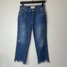 We The Free Maggie Mid Rise Straight Leg Jeans 25