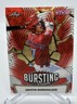 2025 Leaf Vivid Baseball Griffin Burkholder Phillies Red Bursting One of One 1/1