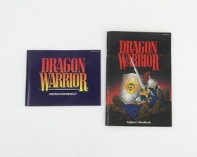 Nintendo NES Dragon Warrior Game Cartridge ~ with Manual, Map, and Guide