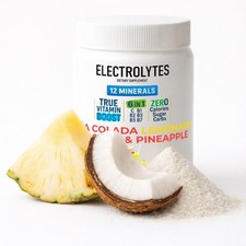 Electrolyte Complex Hydration Powder  12 Minerals  6 Vitamins  Pina Colada