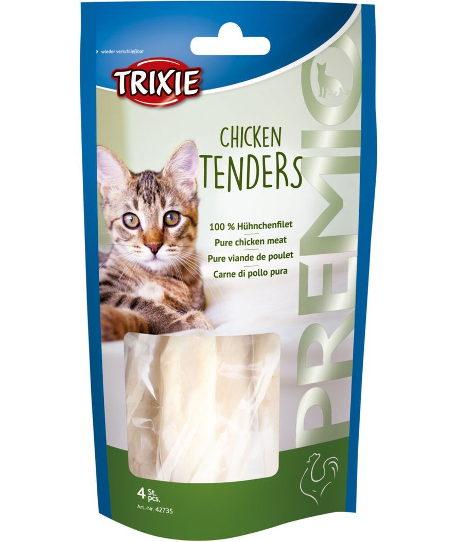 Premio chicken tenders 4pz./70gr. a busta Offerta Multipack 6 Conf. Trixie